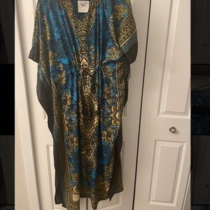 Blue kaftan